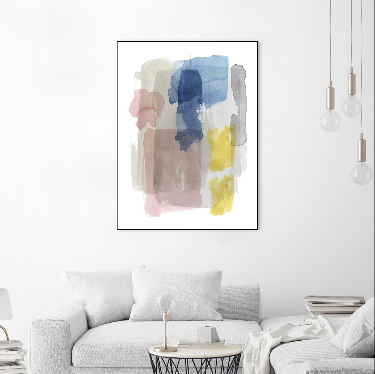 Puddle Pastel II by Grace Popp on GIANT ART - pastels abstract