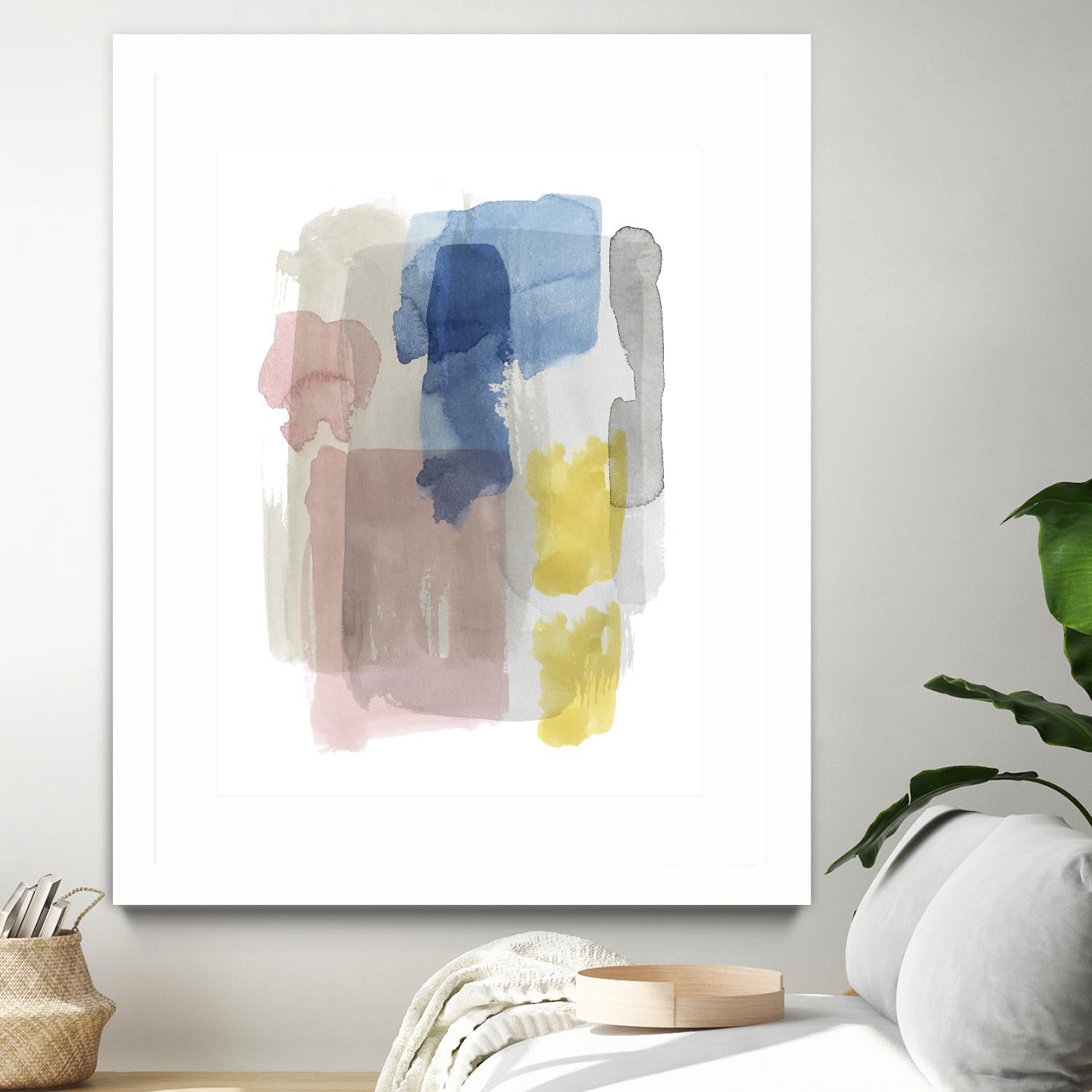 Puddle Pastel II by Grace Popp on GIANT ART - pastels abstract