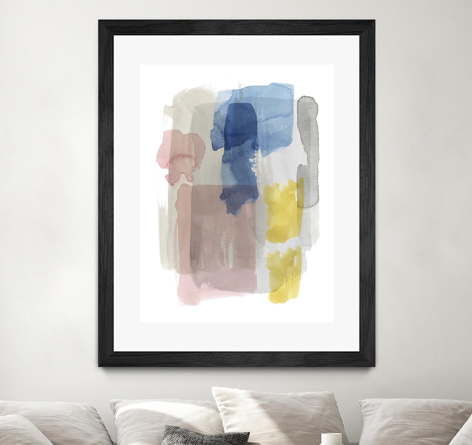 Puddle Pastel II by Grace Popp on GIANT ART - pastels abstract