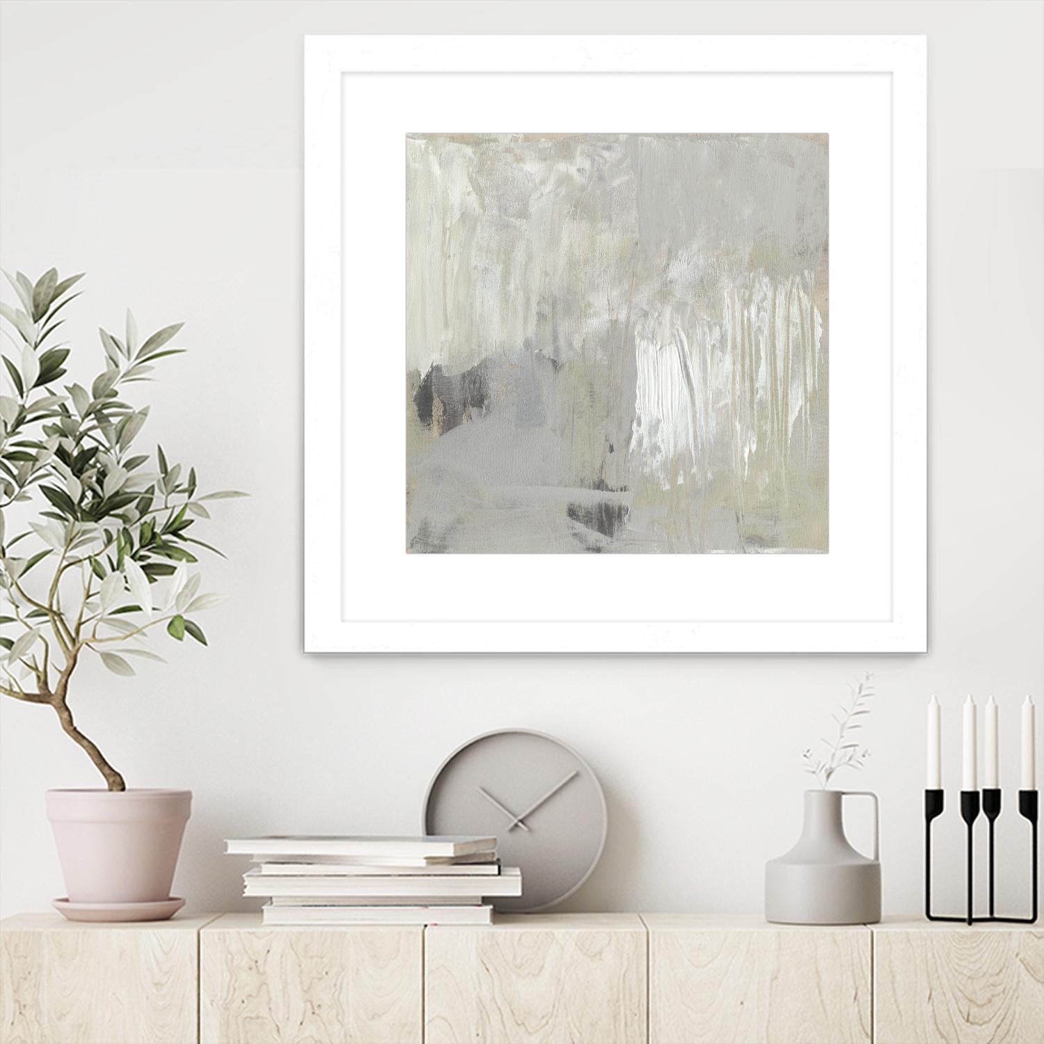 Neutral Composition II by Jennifer Goldberger on GIANT ART - abstract