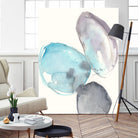 Orb Connection I by Jennifer Goldberger on GIANT ART - blue abstract