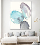Orb Connection I by Jennifer Goldberger on GIANT ART - blue abstract