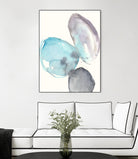 Orb Connection I by Jennifer Goldberger on GIANT ART - blue abstract