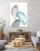 Orb Connection II by Jennifer Goldberger on GIANT ART - blue abstract