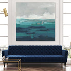 Sea Foam Vista I by June Erica Vess on GIANT ART - green sea scene