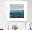 Sea Foam Vista I by June Erica Vess on GIANT ART - green sea scene