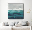 Sea Foam Vista I by June Erica Vess on GIANT ART - green sea scene