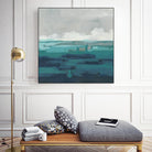 Sea Foam Vista I by June Erica Vess on GIANT ART - green sea scene