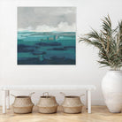 Sea Foam Vista I by June Erica Vess on GIANT ART - green sea scene