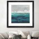 Sea Foam Vista I by June Erica Vess on GIANT ART - green sea scene