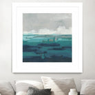 Sea Foam Vista I by June Erica Vess on GIANT ART - green sea scene