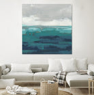 Sea Foam Vista II by June Erica Vess on GIANT ART - green sea scene