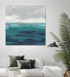 Sea Foam Vista II by June Erica Vess on GIANT ART - green sea scene