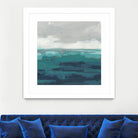 Sea Foam Vista II by June Erica Vess on GIANT ART - green sea scene