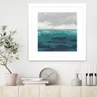 Sea Foam Vista II by June Erica Vess on GIANT ART - green sea scene