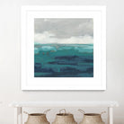 Sea Foam Vista II by June Erica Vess on GIANT ART - green sea scene