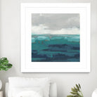Sea Foam Vista II by June Erica Vess on GIANT ART - green sea scene