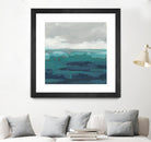 Sea Foam Vista II by June Erica Vess on GIANT ART - green sea scene