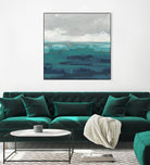 Sea Foam Vista II by June Erica Vess on GIANT ART - green sea scene