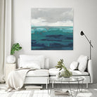 Sea Foam Vista II by June Erica Vess on GIANT ART - green sea scene