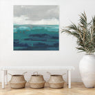 Sea Foam Vista II by June Erica Vess on GIANT ART - green sea scene