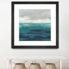 Sea Foam Vista II by June Erica Vess on GIANT ART - green sea scene