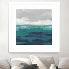 Sea Foam Vista II by June Erica Vess on GIANT ART - green sea scene