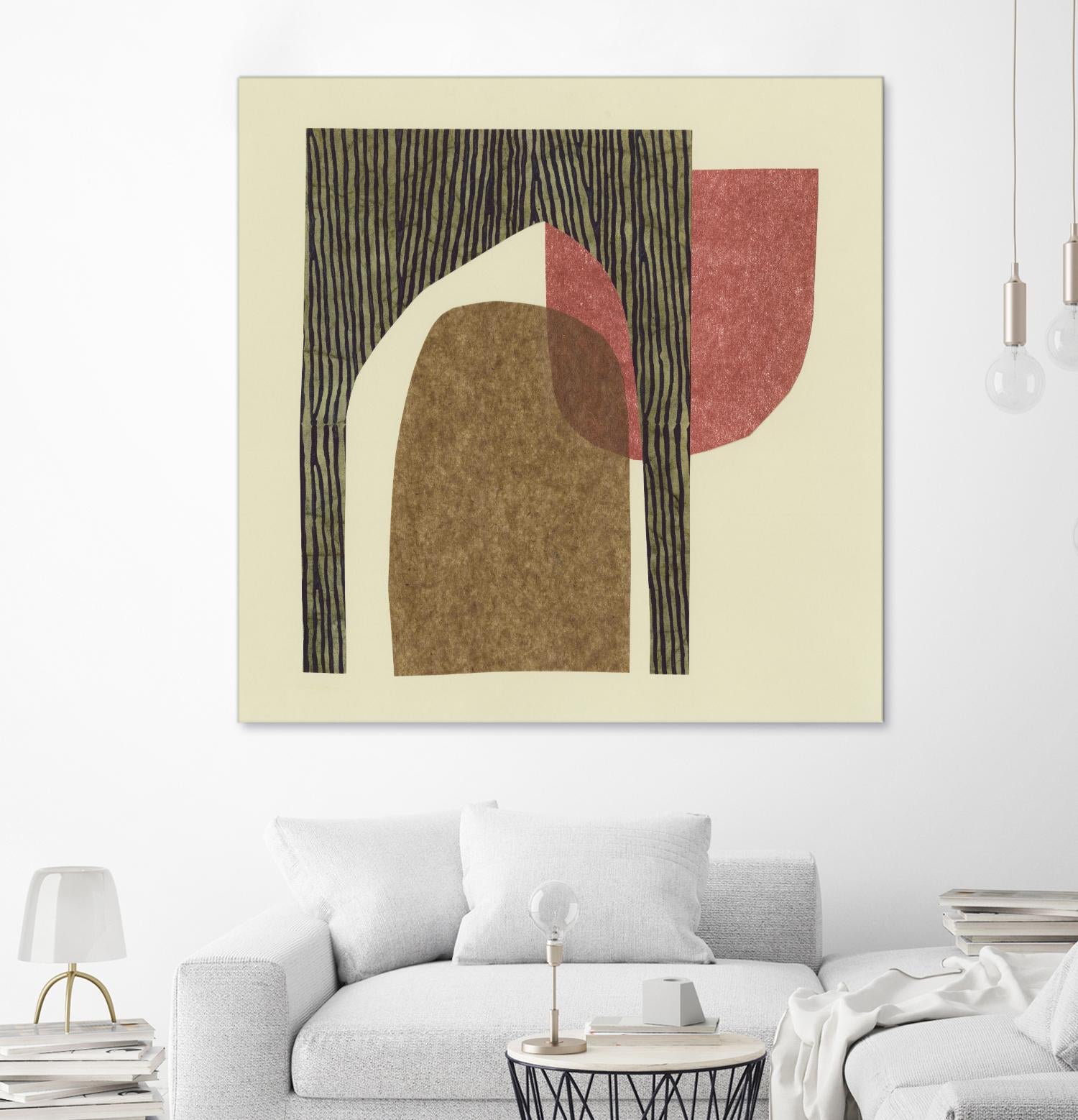 Sketches of Spain I by Renée W. Stramel on GIANT ART - brown abstract