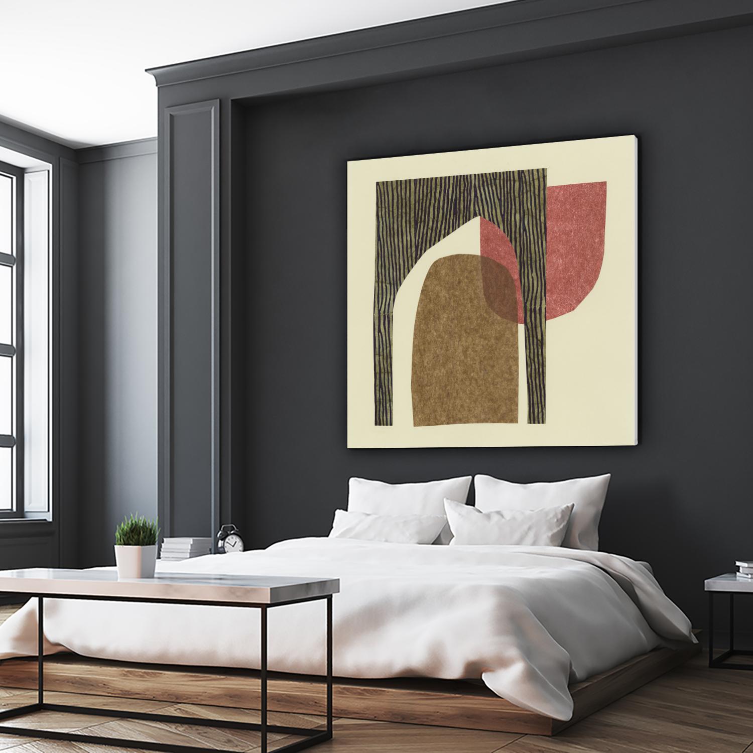 Sketches of Spain I by Renée W. Stramel on GIANT ART - brown abstract