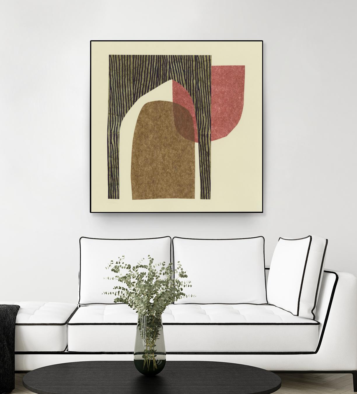 Sketches of Spain I by Renée W. Stramel on GIANT ART - brown abstract