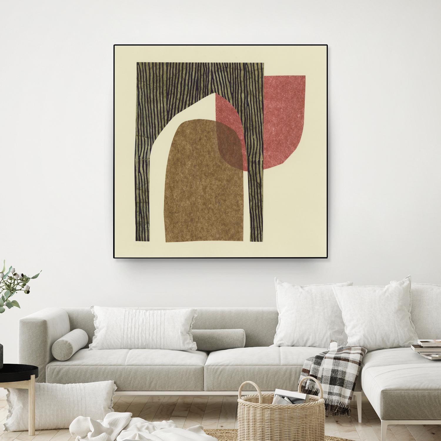 Sketches of Spain I by Renée W. Stramel on GIANT ART - brown abstract