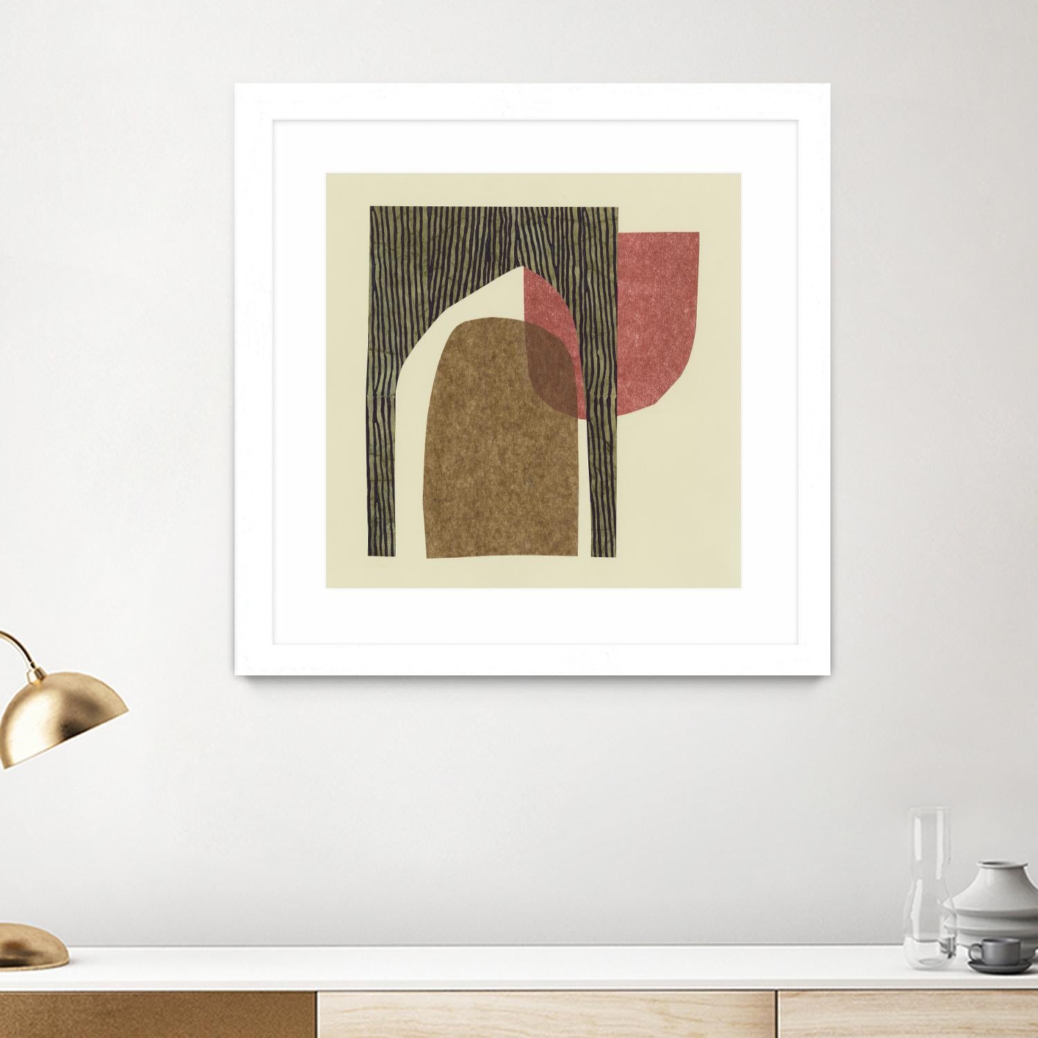 Sketches of Spain I by Renée W. Stramel on GIANT ART - brown abstract