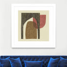 Sketches of Spain I by Renée W. Stramel on GIANT ART - brown abstract