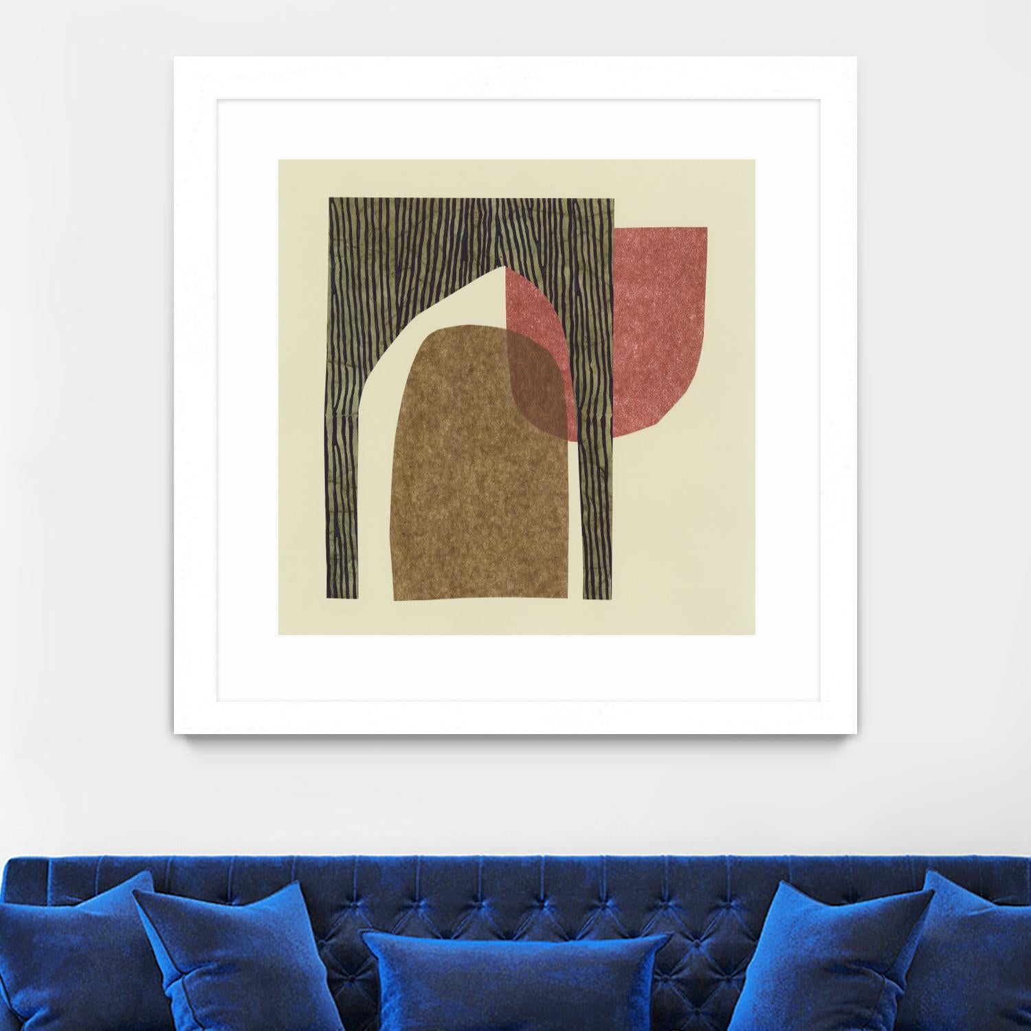 Sketches of Spain I by Renée W. Stramel on GIANT ART - brown abstract