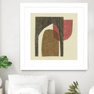 Sketches of Spain I by Renée W. Stramel on GIANT ART - brown abstract