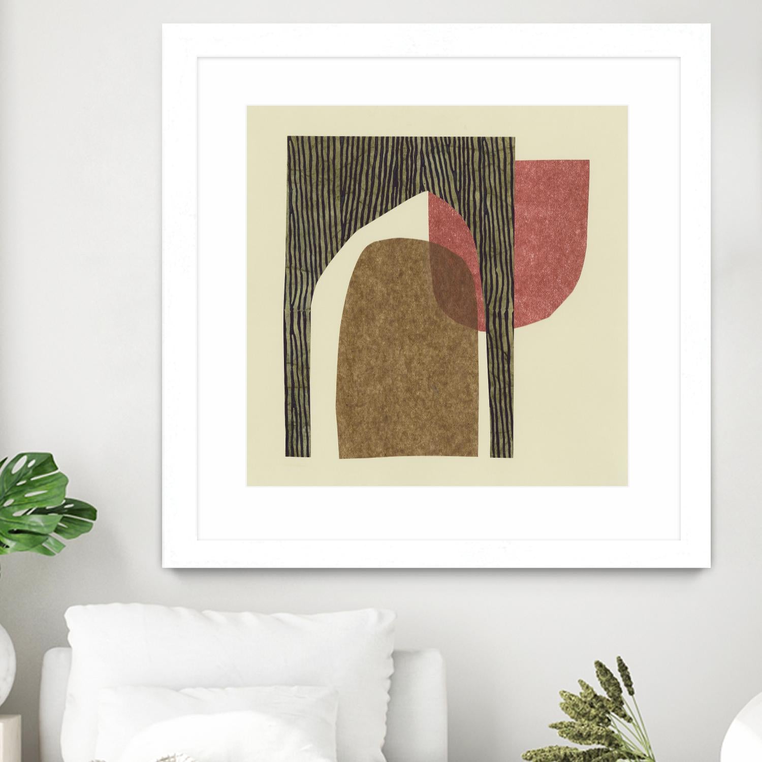 Sketches of Spain I by Renée W. Stramel on GIANT ART - brown abstract