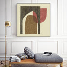 Sketches of Spain I by Renée W. Stramel on GIANT ART - brown abstract