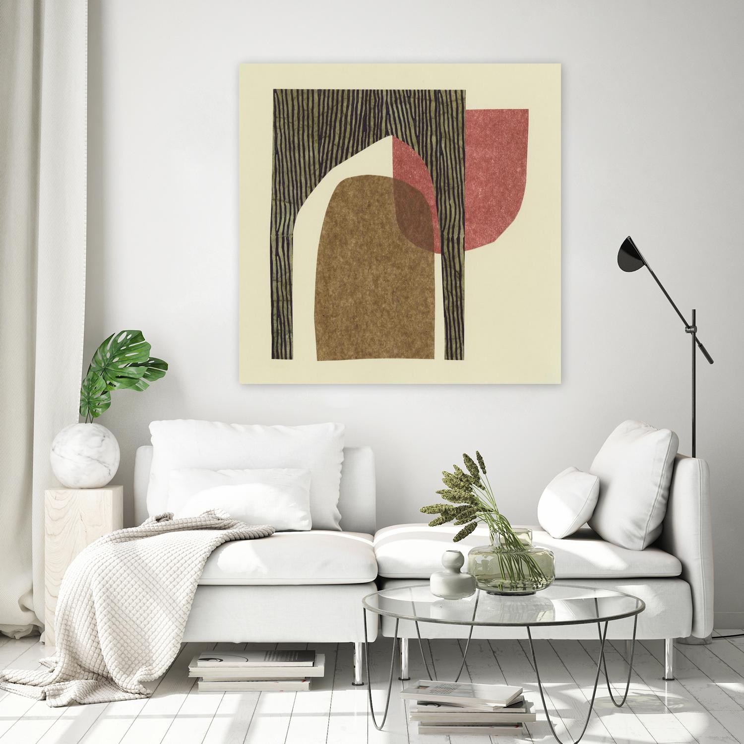 Sketches of Spain I by Renée W. Stramel on GIANT ART - brown abstract