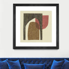 Sketches of Spain I by Renée W. Stramel on GIANT ART - brown abstract