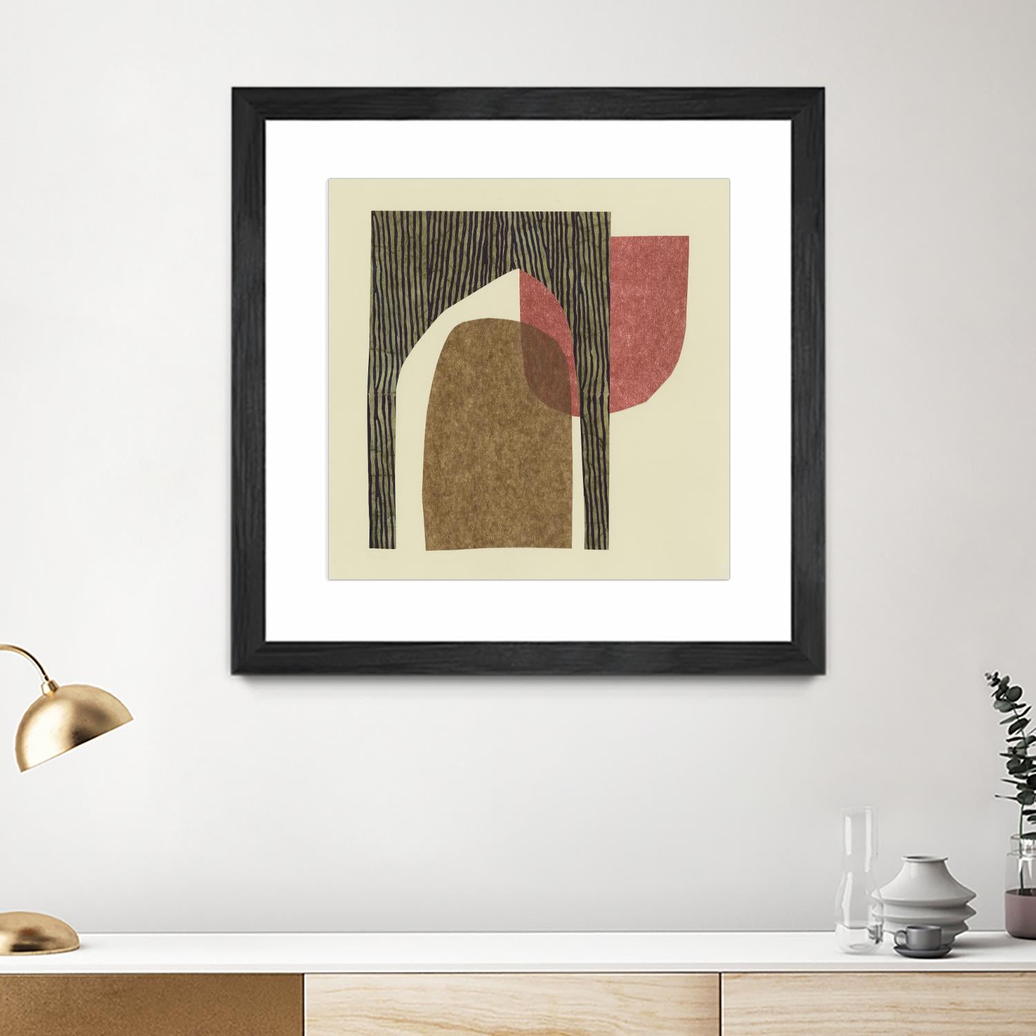 Sketches of Spain I by Renée W. Stramel on GIANT ART - brown abstract