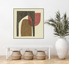 Sketches of Spain I by Renée W. Stramel on GIANT ART - brown abstract