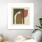 Sketches of Spain I by Renée W. Stramel on GIANT ART - brown abstract