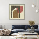 Sketches of Spain I by Renée W. Stramel on GIANT ART - brown abstract