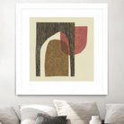 Sketches of Spain I by Renée W. Stramel on GIANT ART - brown abstract