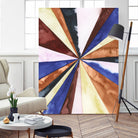 Desert Layers III by Grace Popp on GIANT ART - blue abstract