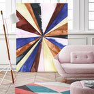 Desert Layers III by Grace Popp on GIANT ART - blue abstract