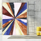 Desert Layers III by Grace Popp on GIANT ART - blue abstract