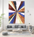 Desert Layers III by Grace Popp on GIANT ART - blue abstract