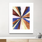 Desert Layers III by Grace Popp on GIANT ART - blue abstract