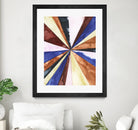 Desert Layers III by Grace Popp on GIANT ART - blue abstract